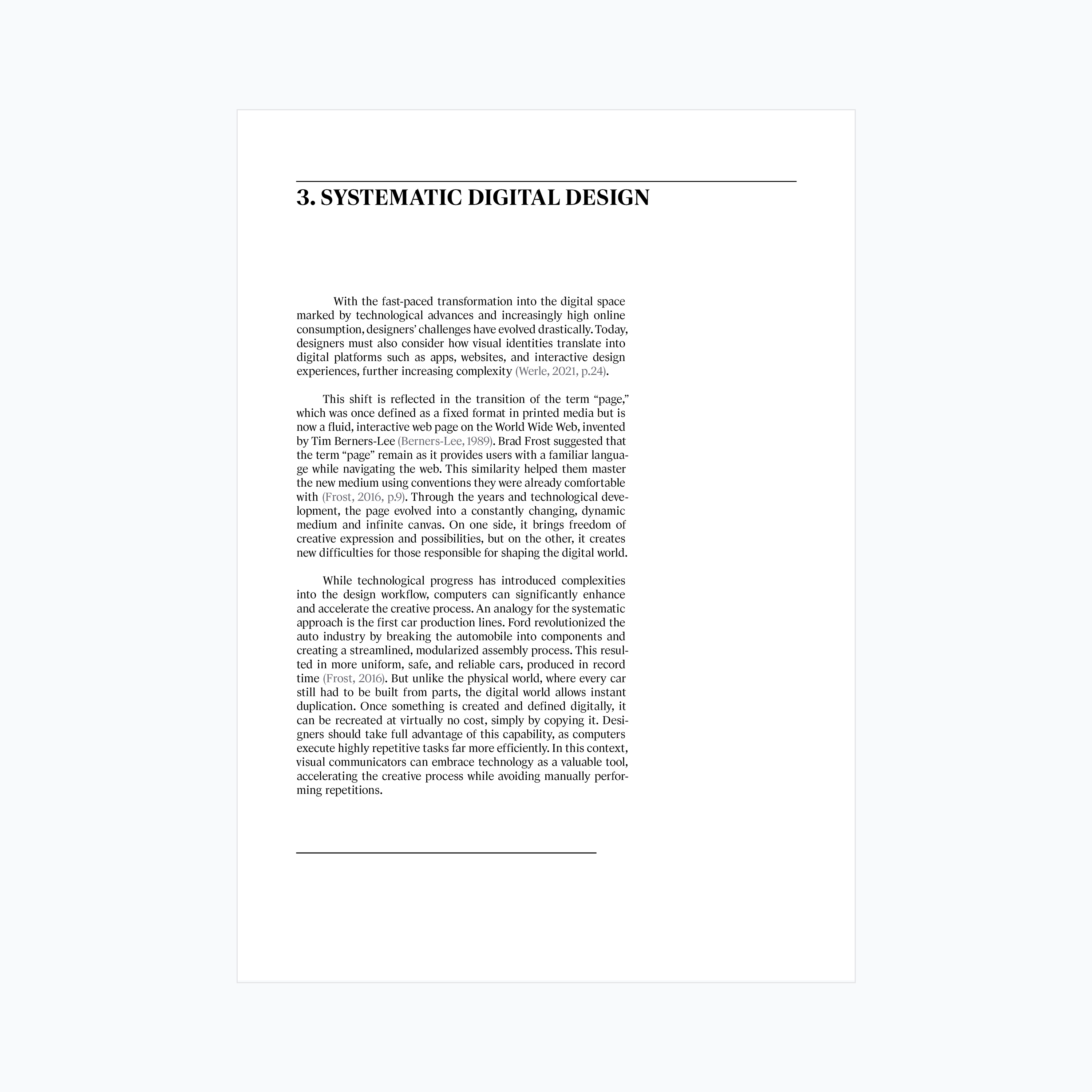 Cultural Historical Thesis