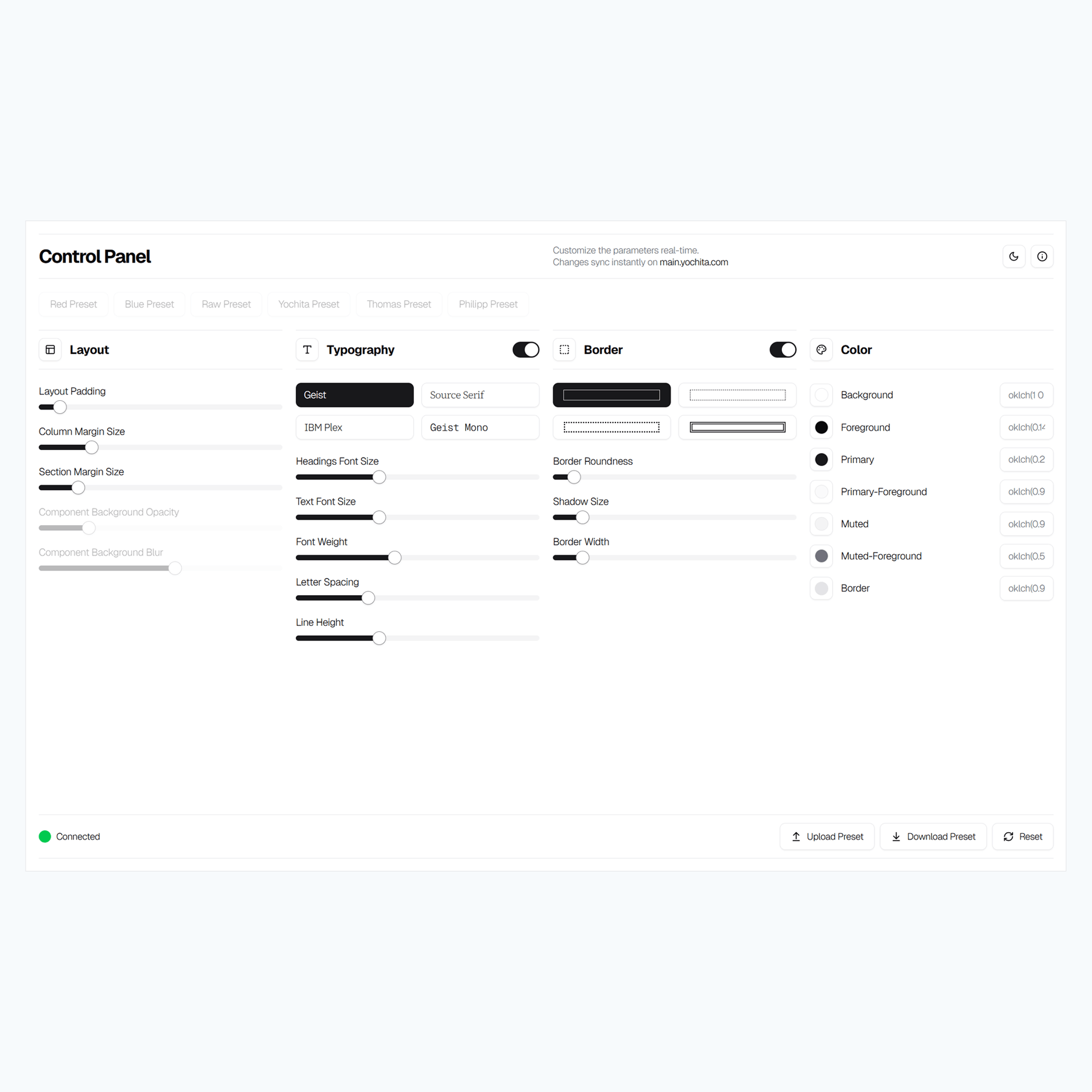 Control Website